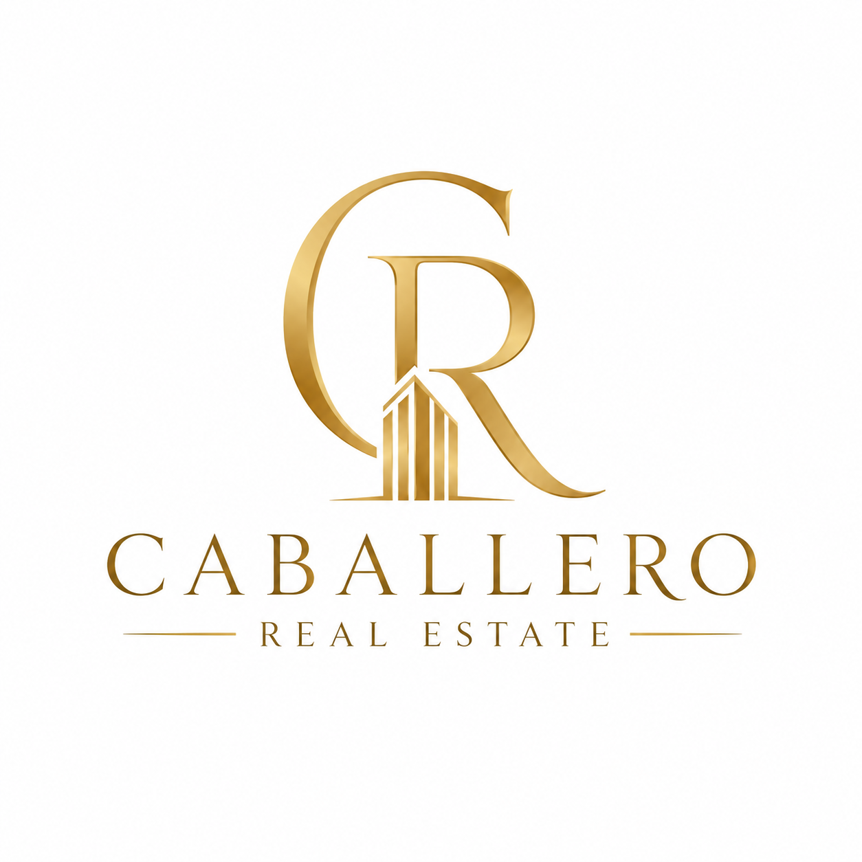 Identidad y logotipo de Caballero Real Estate